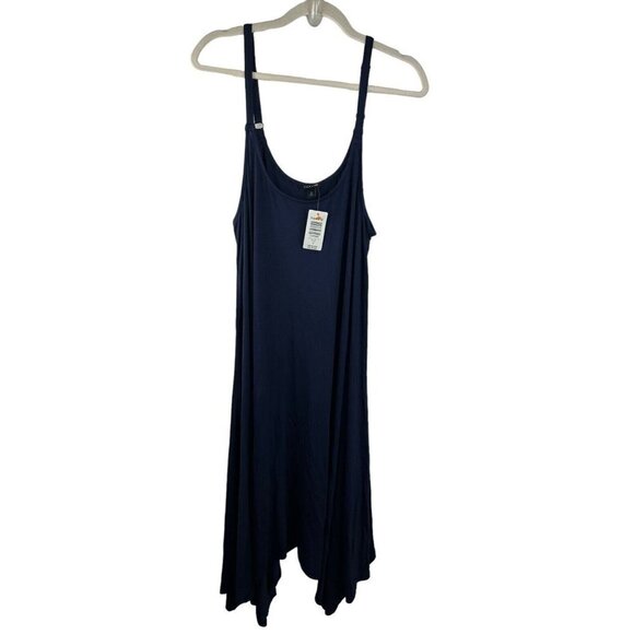 Torrid Womens‎ Navy Midi Jersey Trapeze Dress Sz 2 NWT Plus Size 18 20 2X - Picture 5 of 7